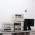 Photo of Agilent 1100 HPLC System with VWD and Quaternary pump in left corner view.