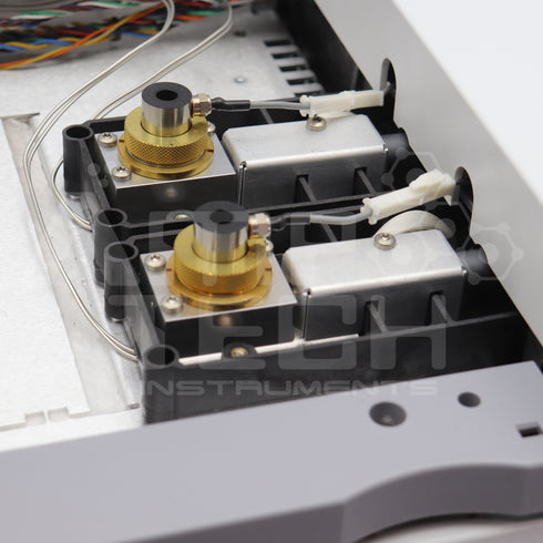 Photo of Agilent 6890N GC System with 7683B Autosampler and Dual FID Configuration REFURBISHED by AMPTIUS in Central Florida.