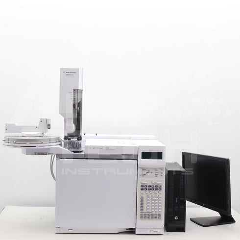 Photo of Agilent 6890N GC System w/ 7683B Autosampler, Dual FID, S/SL + REFURBISHED by AMPTIUS in Central Florida.