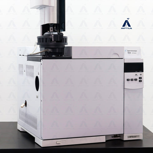Photo of Refurbished Agilent 7890A GC with FID and 7693 Autosampler. Available for Purchase at an Excellent Price.