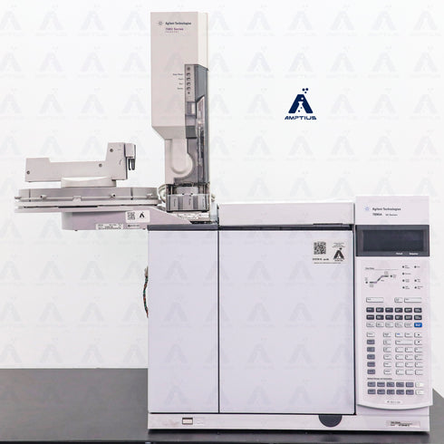 Photo of Agilent 7890 GC with FID Detector and 7683 Autosampler for sale at an excellent price.
