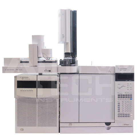 Photo of Agilent 7000 7890A Triple Quadrupole GC/MS/MS System 7693 Autosampler & Computer Refurbished by Amptius at Central Florida