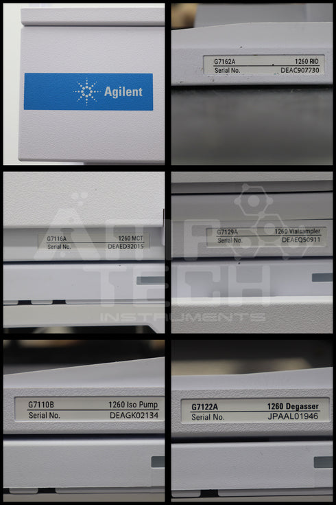 Photo of Agilent Used 1260 Infinity II HPLC GPC/SEC System w/ RID Detector + IsoPump For Sale in Excellent Condition
