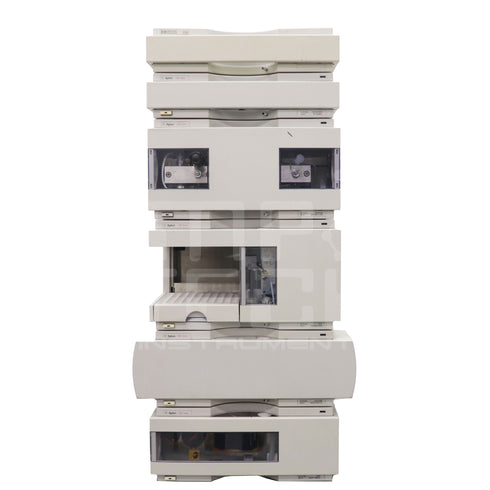 Photo of Agilent 6-Piece 1100 HPLC System w/ DAD + BinPump For Sale in Excellent Price