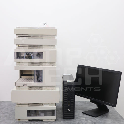 Photo of Used Agilent 6-Piece 1100 HPLC System For Sale with warranty