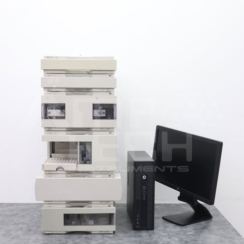 Photo of Used Agilent 6-Piece 1100 HPLC System For Sale with warranty