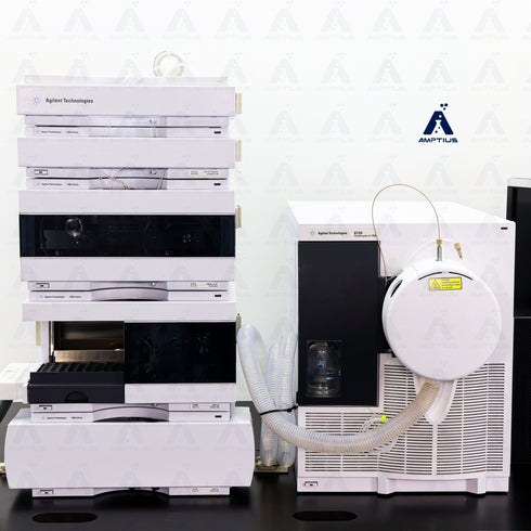 Photo of refurbished Agilent 6120B Single Quadrupole LC-MS with Agilent 1260 Infinity and Binary Pump, available for purchase at Amptius | Amp Tech Instruments.