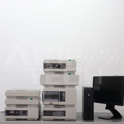Photo of 1100 Series HPLC with Agilent G1311A G1321A G1316A G1329A G1330A G1379A G1322A Tested and Refurbished by AMPTIUS in Central Florida