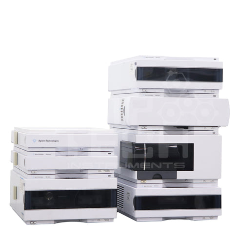 Photo of Agilent 7-Piece 1260 1200 Infinity HPLC System w/ VWD + BinPump for sala at an excellent price