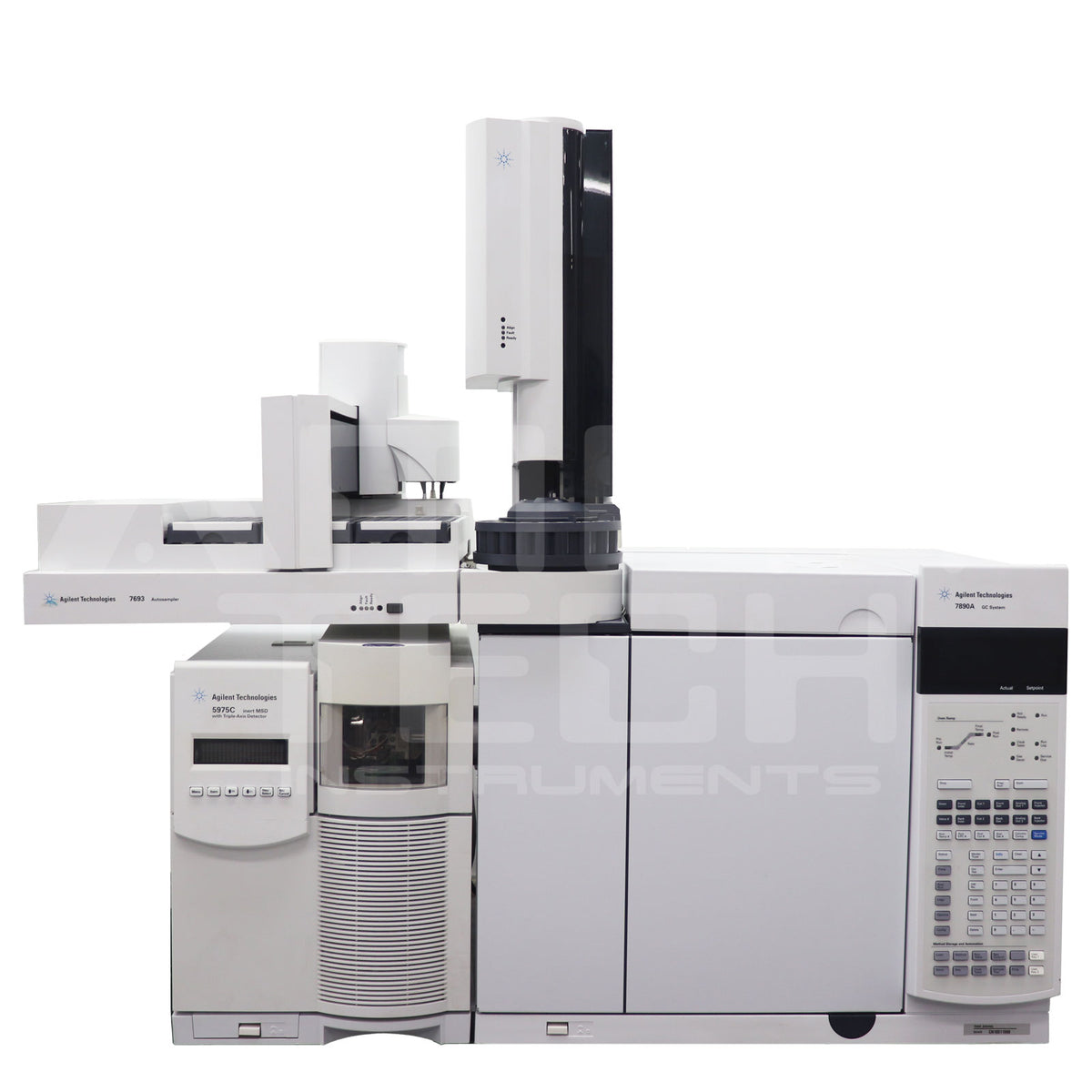 Agilent 7890A 5975C GCMS System with 7693 Autosampler, Software