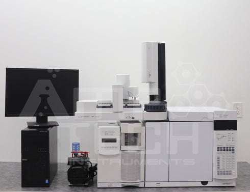 Photo of Used Agilent 7890A 5975C TAD GCMS System For Sale with warranty