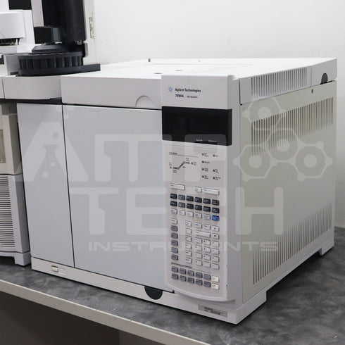 Photo of Used Agilent 7890A 5975C VL TAD GCMS System w/ 7693 Autosampler For Sale with warranty