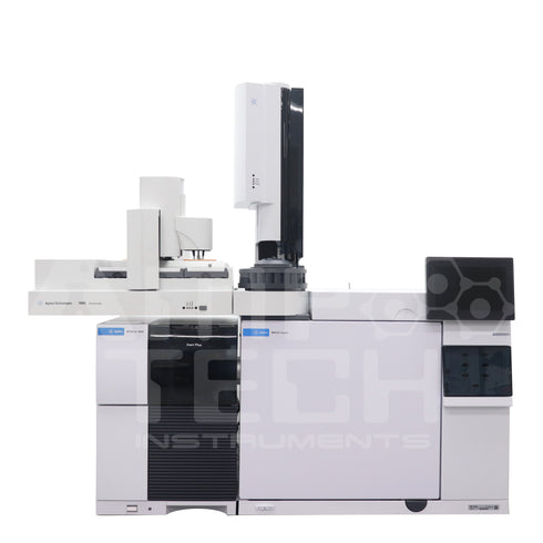 Photo of Agilent 8890 5977 GCMS system Refurbished by AMPTIUS in Central Florida