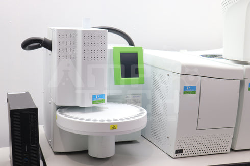 Photo of Perkin Elmer Clarus 580 GCMS with FID + Headspace TurboMatrix Trap 40 & SQ8S Mass Spec
