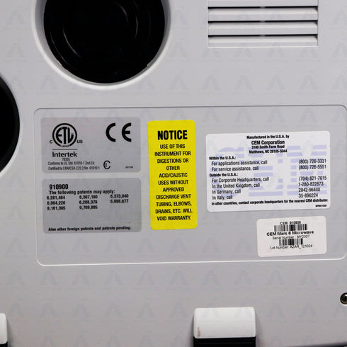 CEM MARS 6 Microwave Digestion System