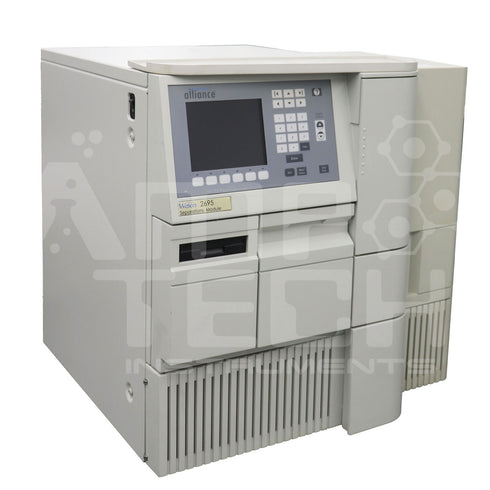Photo of used Waters Alliance 2695 HPLC system, left corner view