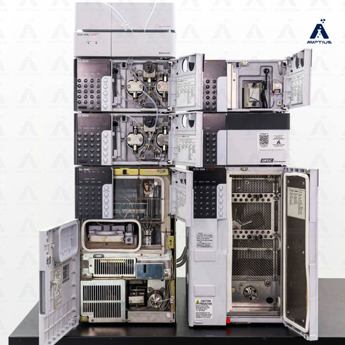 Photo of Shimadzu Prominence HPLC System with PDA Detector, Professionaly Refurbished by Amp Tech Instruments.