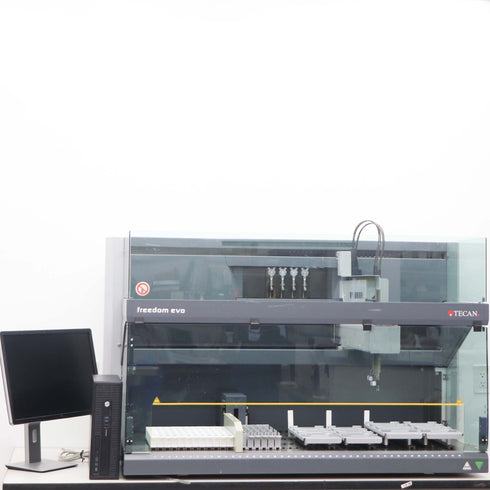 Photo of Used Tecan Freedom EVO-2 150 HID EVOlution Liquid Handler System w/ Software + Dongle
For Sale with warranty.