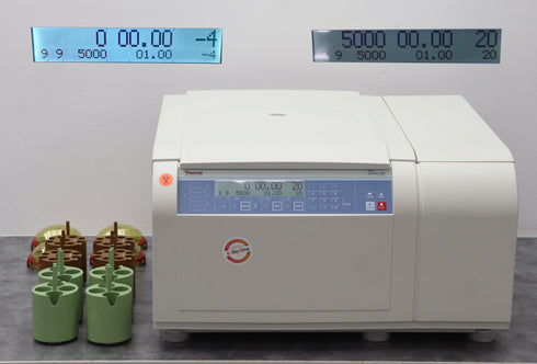 Photo of Used Thermo Sorvall Legend X1R Refrigerated Centrifuge For Sale with warranty