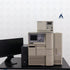 Photo of Waters Alliance 2695 HPLC System with 2487 UV Detector and Computer with Software. Complete System, front view.