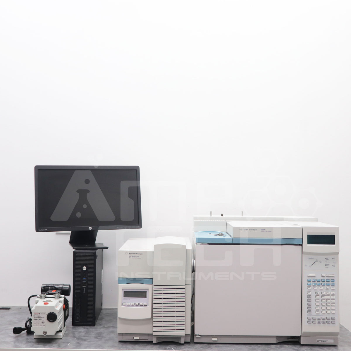 Agilent 6890N 5973N Diffusion Pump GCMS System – AmpTech Instruments