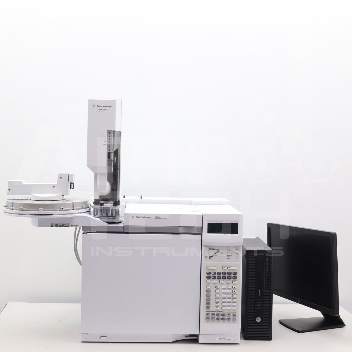 Agilent 6890N Gas Chromatograph with Dual FID, 7683B Autosampler, S/SL ...