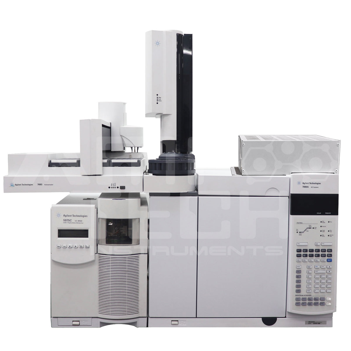 Agilent 7890A/5975C GC/MS System with Dual FPD and Agilent 7693 Autosa ...