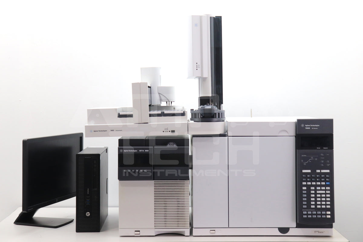 Agilent 7890 5977A Inert GCMS System w/ 7693 Autosampler & Computer ...