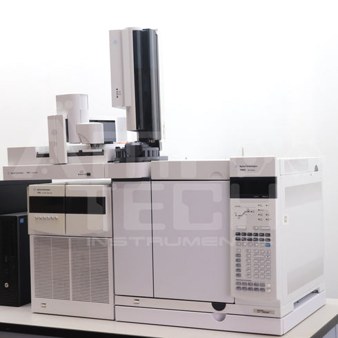 Agilent 7890A GC with Agilent 7000 Triple Quadrupole GC MS System and ...