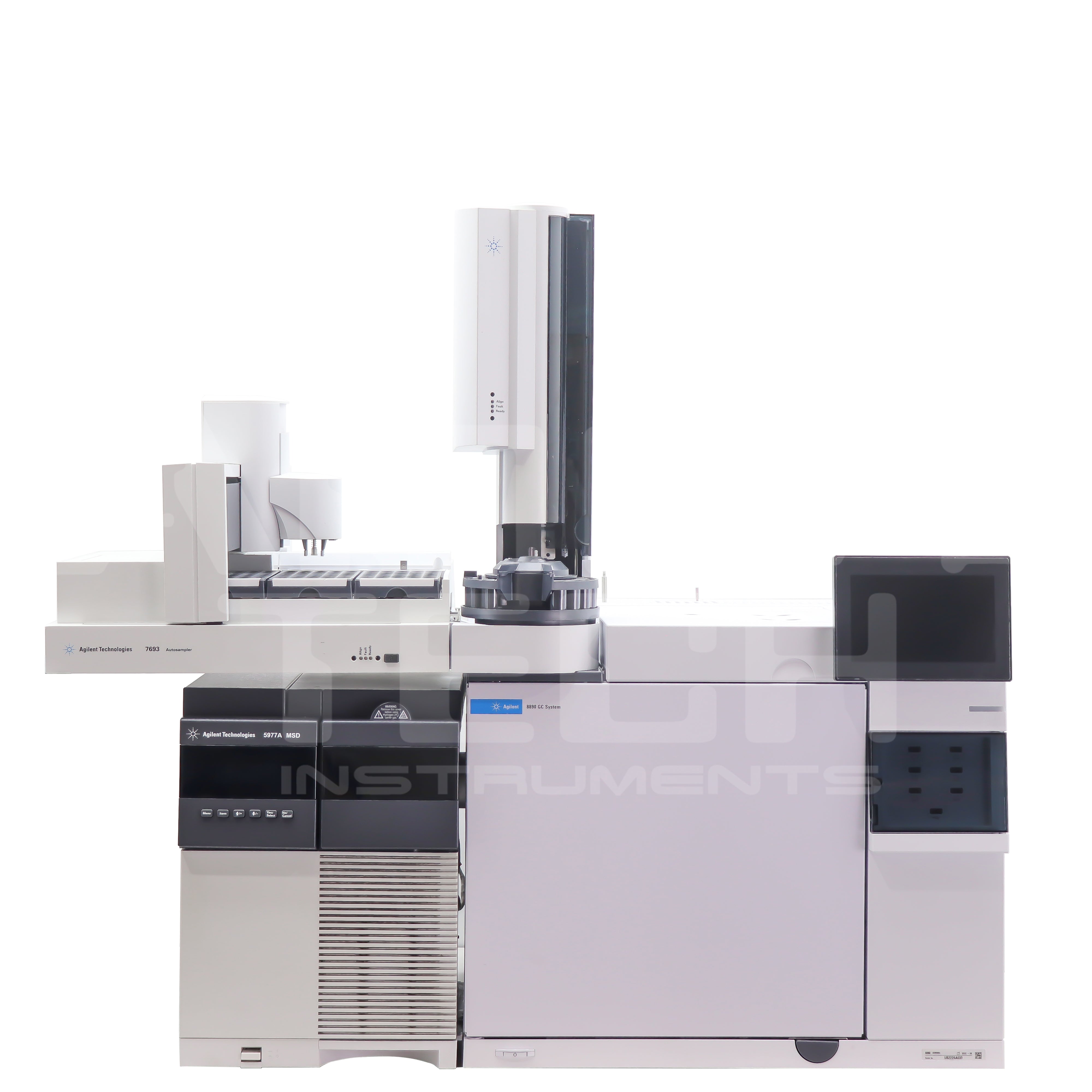 Agilent 8890 5977A GCMS FID System w/ 7693 Autosampler & Computer