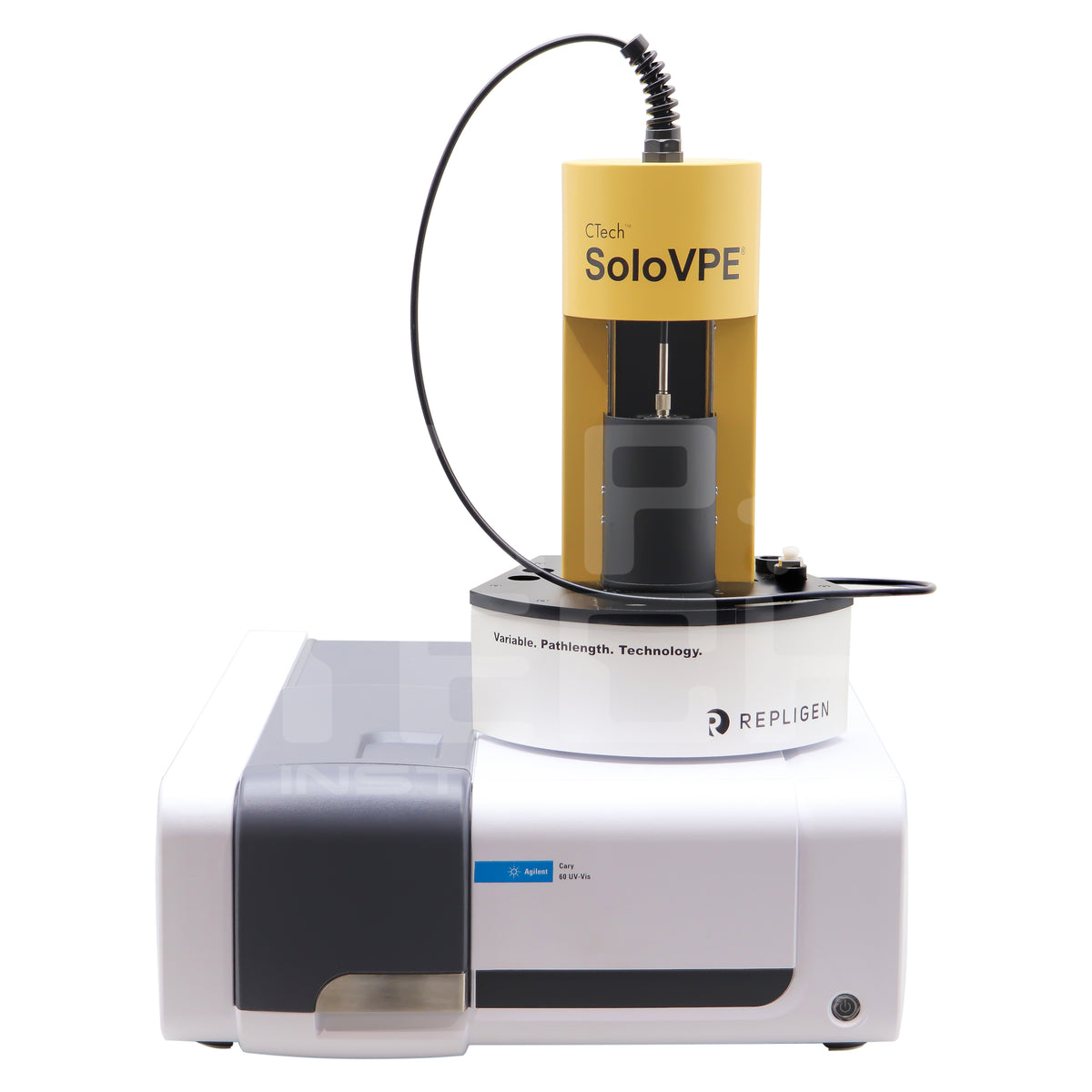 Agilent Cary 60 UV VIS Spectrophotometer With CTech SoloVPE System Agilent Cary 60 UV VIS Spectrophotometer With CTech SoloVPE System