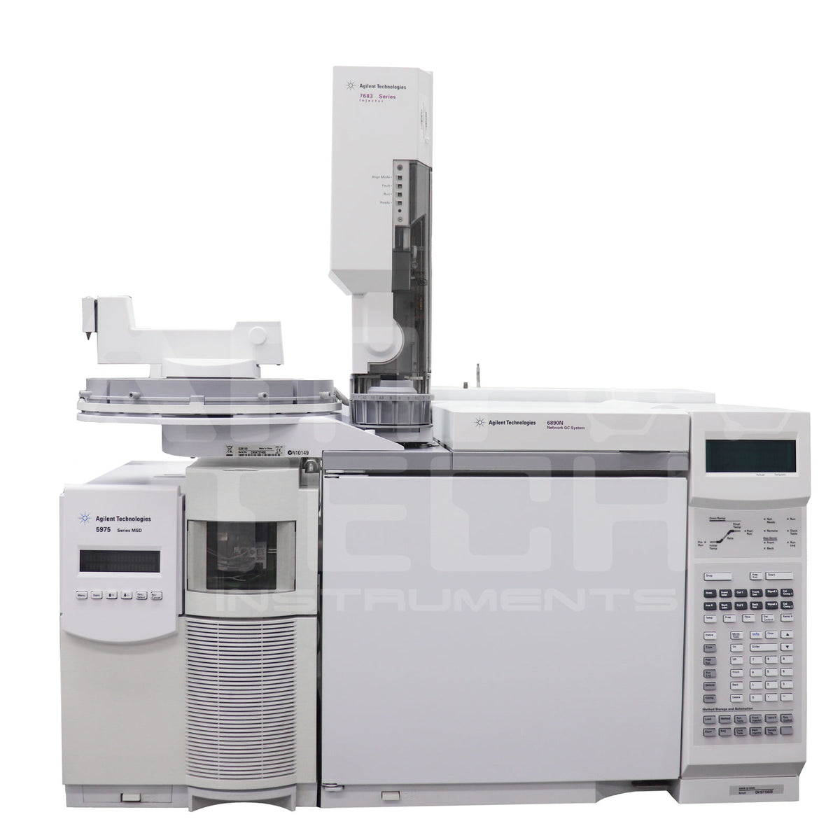 Agilent 6890N 5975 Inert EI/CI XL GCMS System with 7683 Autosampler ...