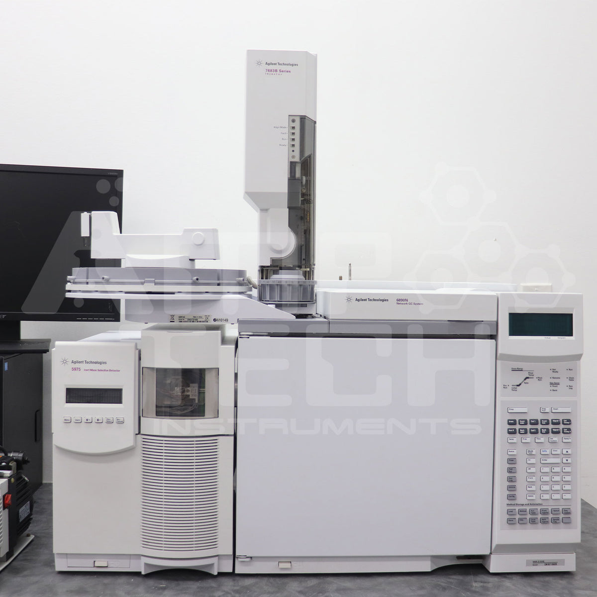 Agilent 6890N GC with 5975 MSD and 7683 Autosampler | Inert GCMS Syste ...