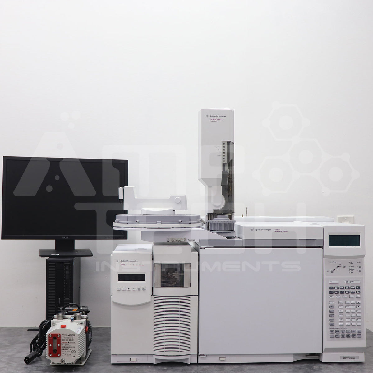 Agilent 6890N GC with 5975 MSD and 7683 Autosampler | Inert GCMS Syste ...