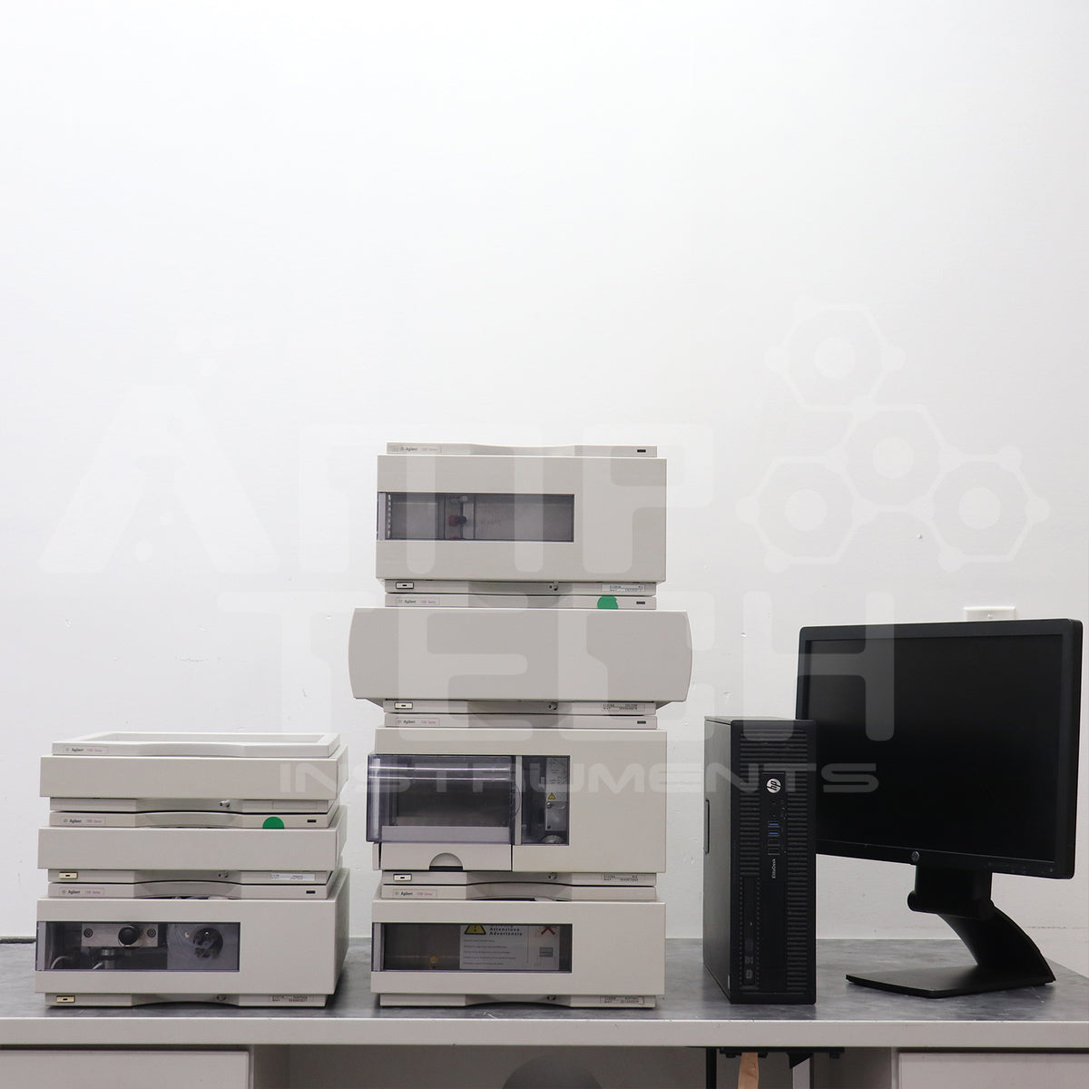 Rid Instruments Agilent 7-Piece 1100 HPLC System w/ RID + QuatPump – AmpTech Instruments