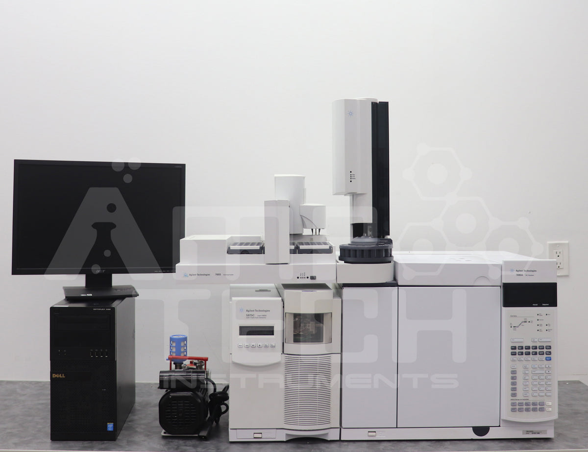 Agilent 7890A 5975C GCMS System with 7693 Autosampler, Software ...
