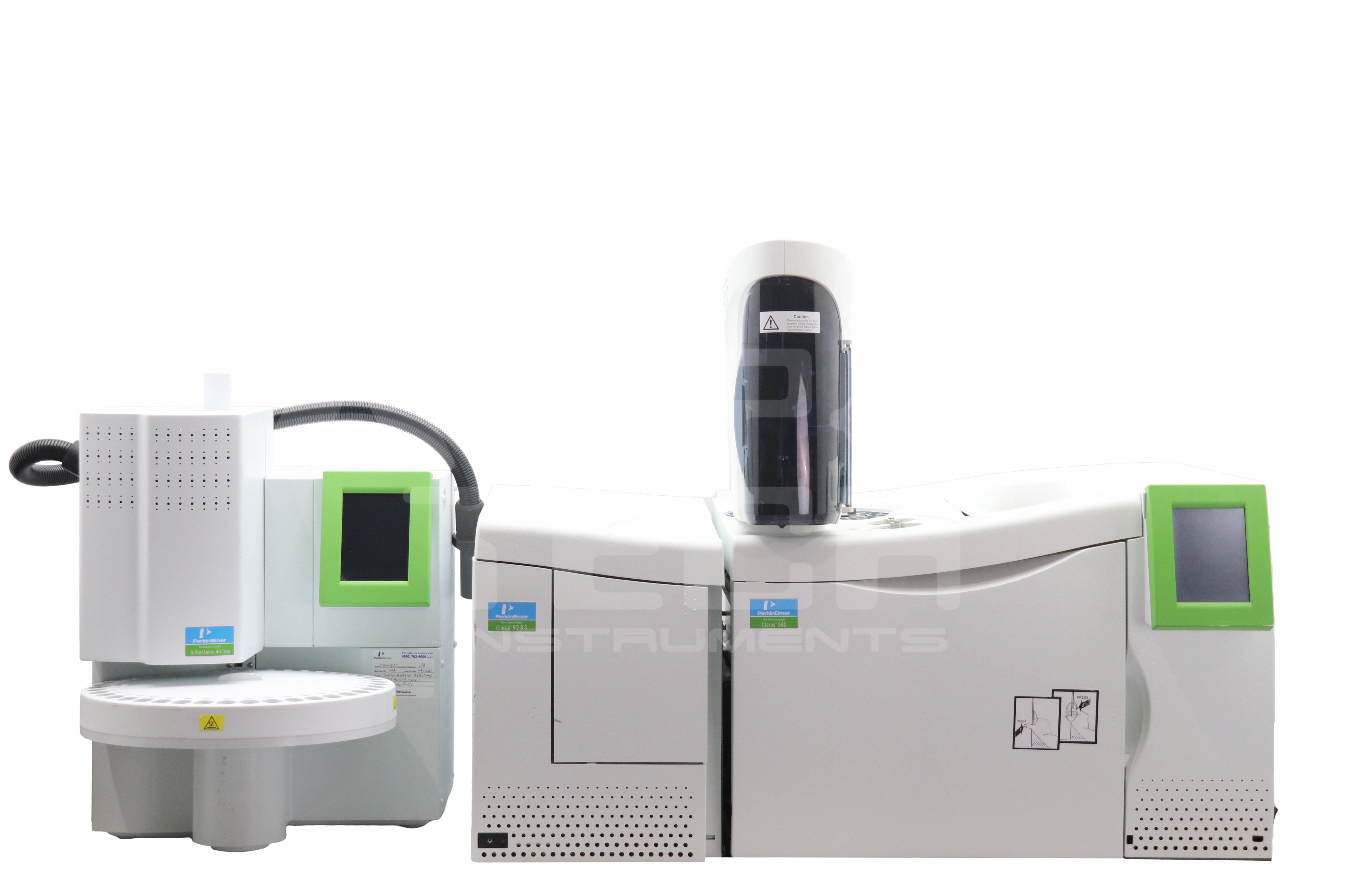 Perkin Elmer Clarus 580 GCMS with FID + Headspace TurboMatrix Trap