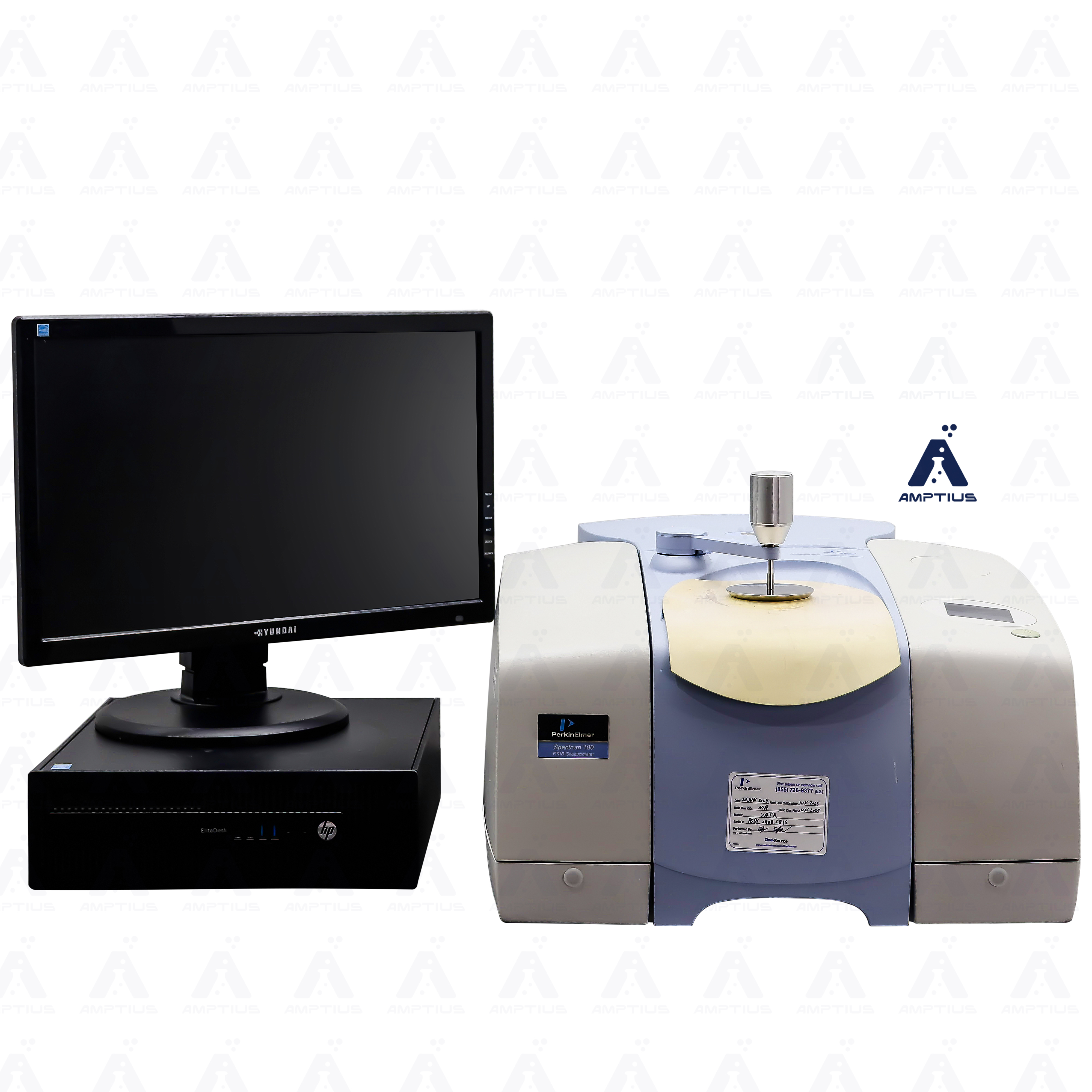 Perkin Elmer Spectrum 100 FTIR UATR – AmpTech Instruments
