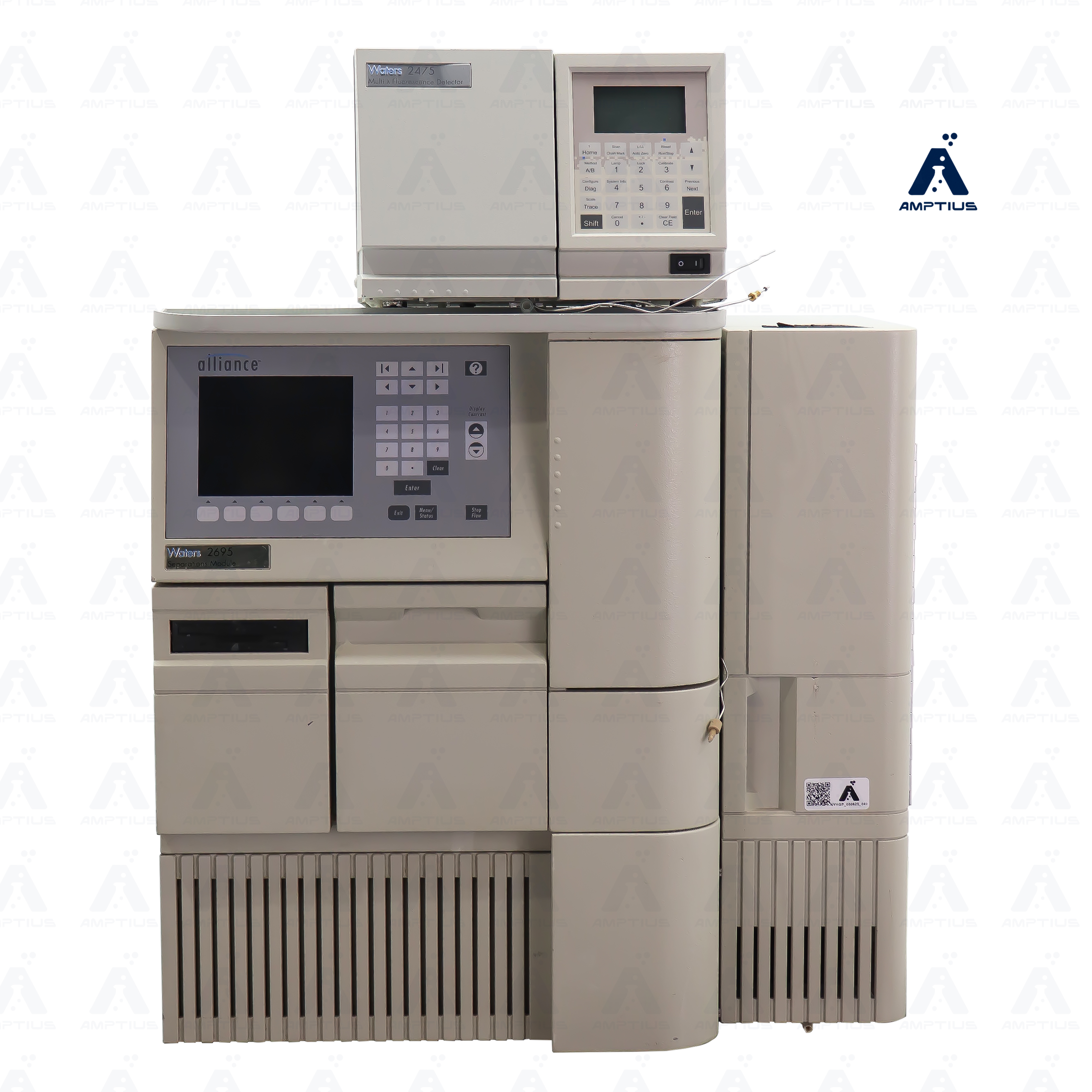 Waters Alliance 2695 HPLC System with Waters 2475 Fluorescence Detecto ...