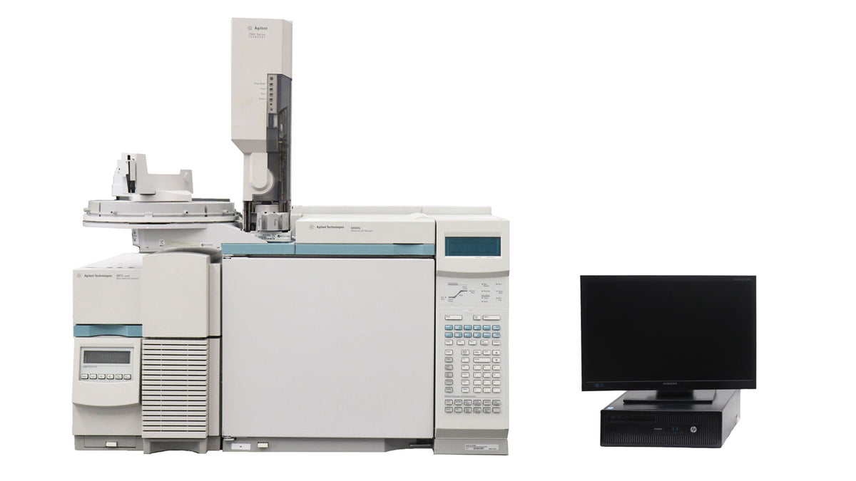 Agilent 6890N 5973 Inert GCMS System with 7683 Autosampler, Software ...