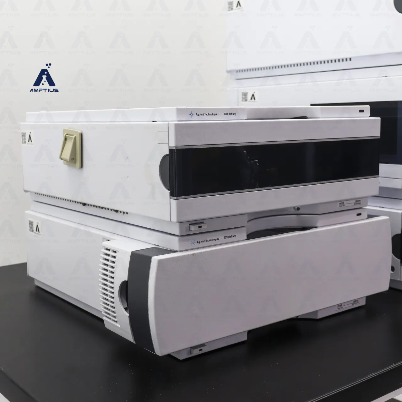 Photo of a refurbished Agilent Technologies 1260 Infinity HPLC System with DAD reliable performance at lower cost.