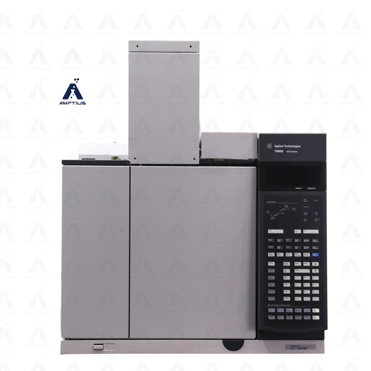 Photo of Refurbished Agilent 7890B Gas Sampling Valve (GSV) GC System with TCD and FID for sale.