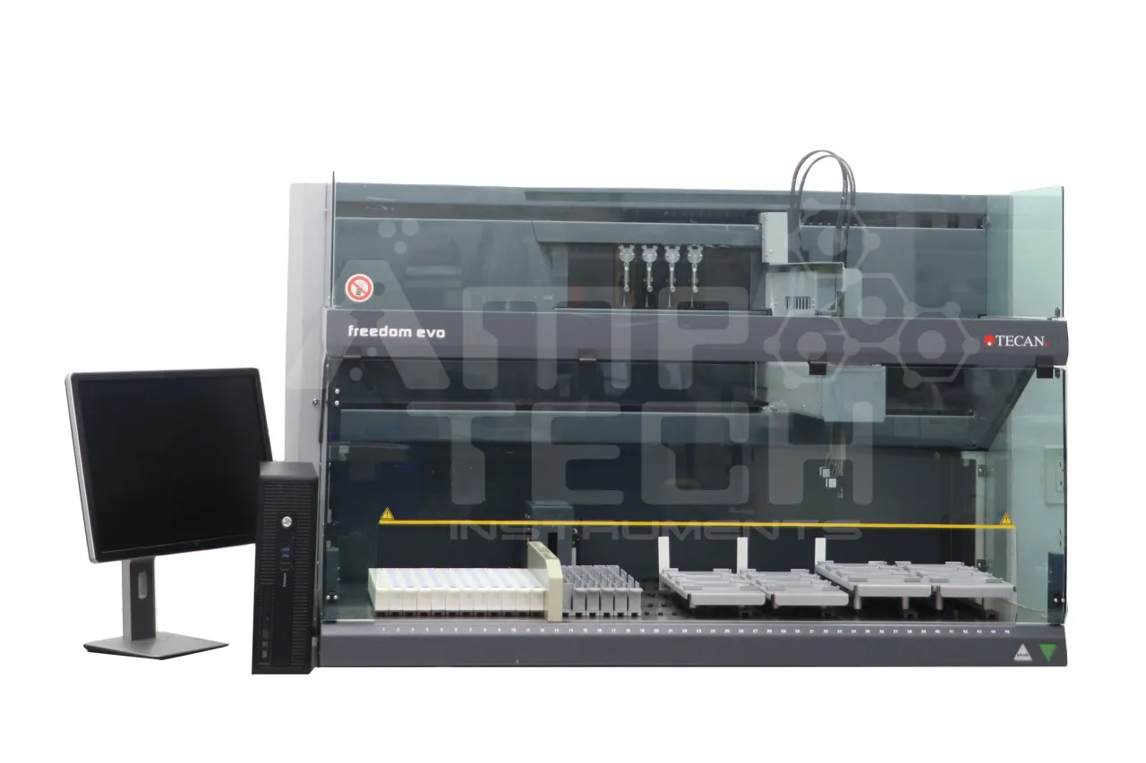Tecan Freedom Evo-2 150 HID EVOlution Automated Liquid Handling Robot with Software and Dongle for sale .
