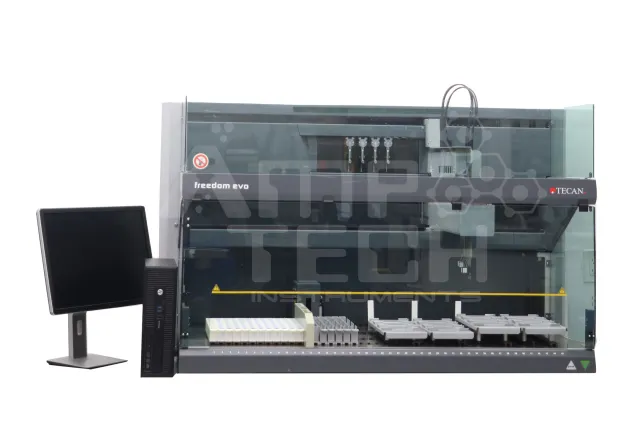 Tecan Freedom Evo-2 150 HID EVOlution Automated Liquid Handling Robot with Software and Dongle for sale .