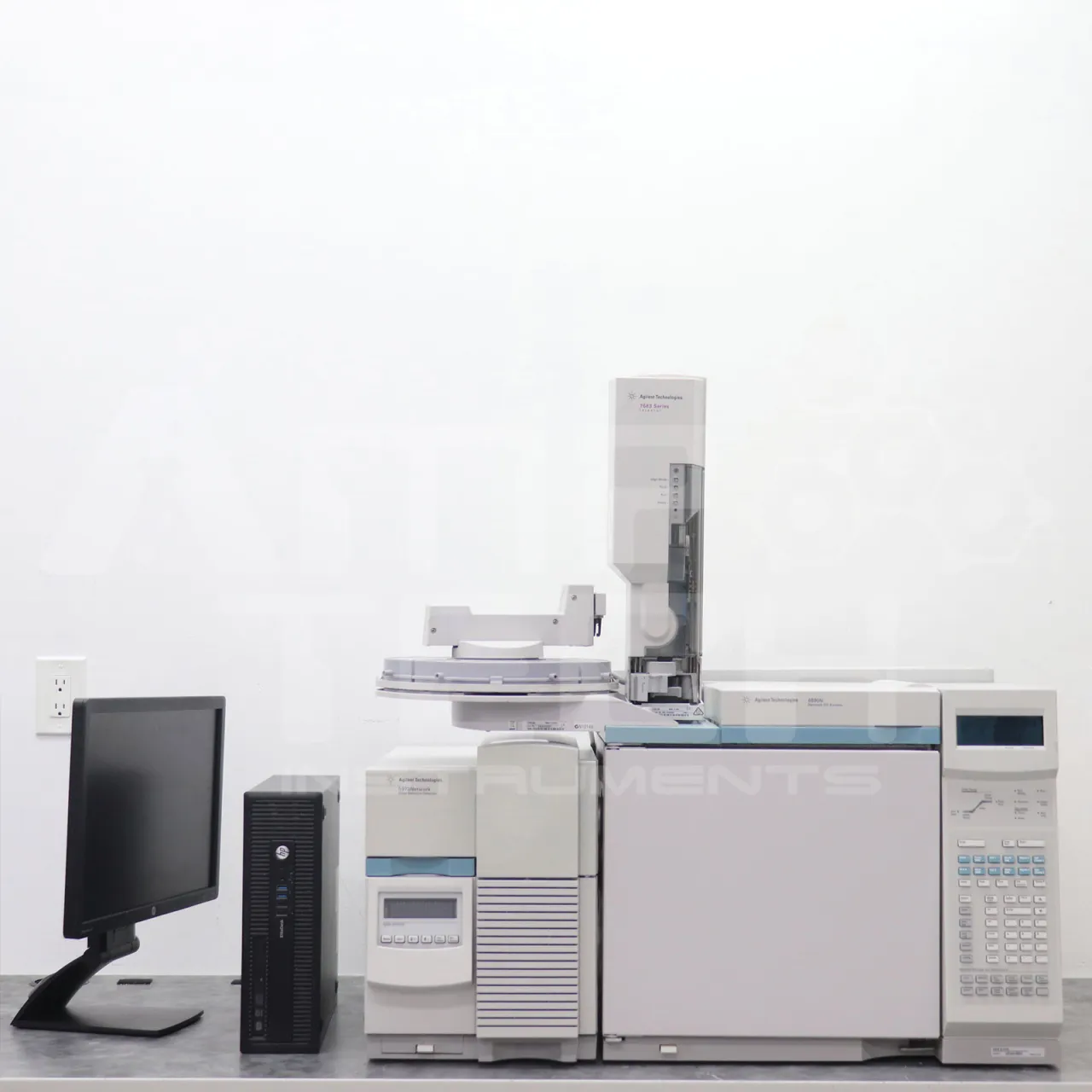 Agilent Technologies 6890N with 5973N MSD and 7683 Autosampler | Turbo Pump GCMS System, price at a fraction of the cost of new systems.