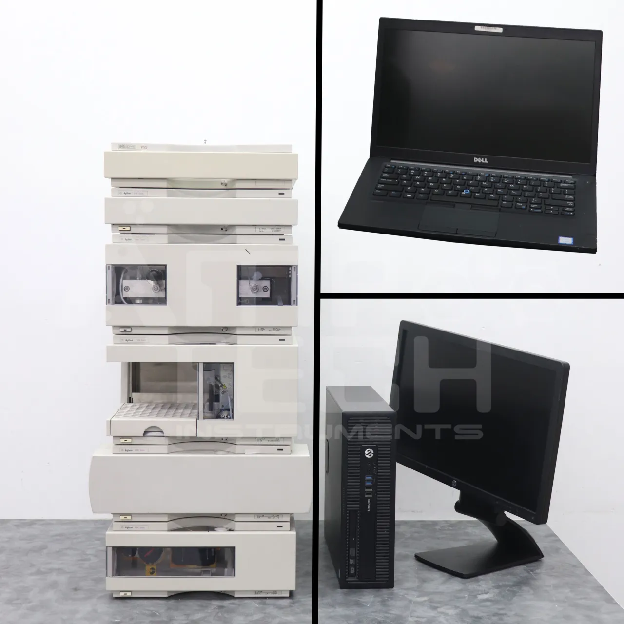 Agilent 1100 HPLC System with DAD and Binary Pump, high-quality refurbished laboratory equipment for sale.