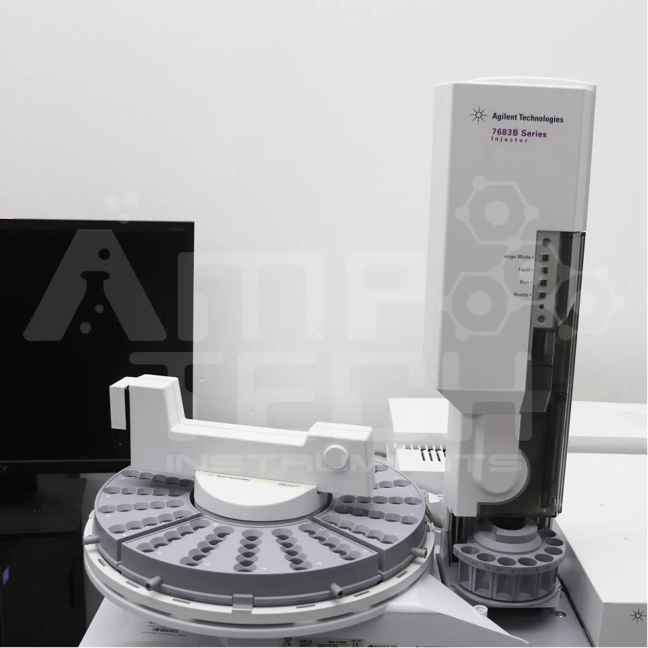 6890N Agilent with 5975 MSD and 7683 Autosampler, Inert GCMS System, fully tested and refurbished by Amp Tech Instruments.