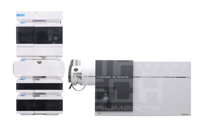 Agilent 6490 Triple Quadrupole LC-MS/MS with 1260 Infinity II HPLC DAD Front-End, available for purchase at Amp Tech Instruments.