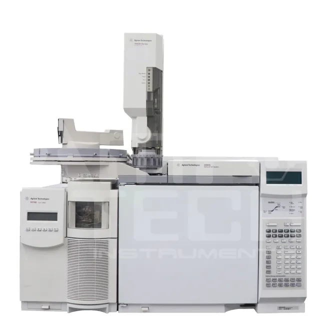 Agilent 6890N GC with 5975B Inert MSD EI GCMS System with 7683B Autosampler for sale.
