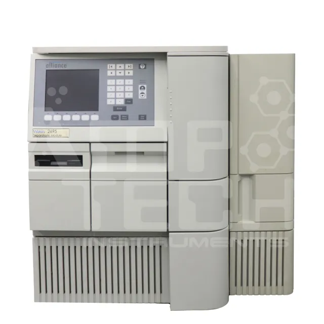 Photo of Refurbished Waters Alliance 2695 Separations Module HPLC System for sale with warranty.
